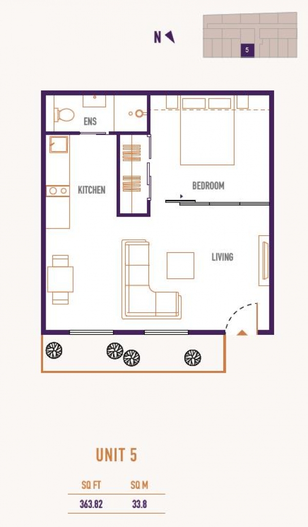 Floor Plan Image for Apartment for Sale in 5 Union Lofts