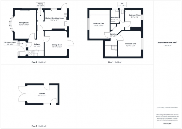 Floor Plan Image for 3 Bedroom Semi-Detached House for Sale in Ickenham Close, Ruislip