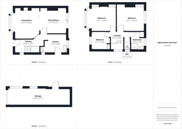 Floor Plan Image for 3 Bedroom Semi-Detached House for Sale in Hawthorne Avenue, Ruislip