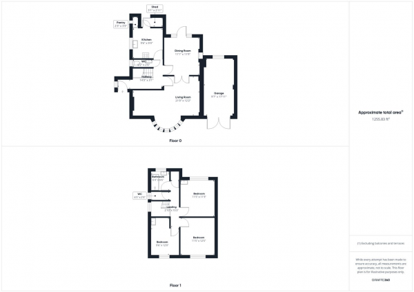 Floor Plan Image for 3 Bedroom Detached House for Sale in Park Avenue, Ruislip