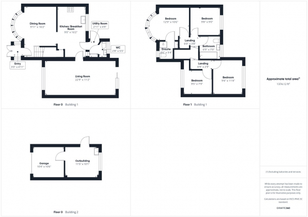 Floor Plan Image for 4 Bedroom Semi-Detached House for Sale in Dulverton Road, Ruislip