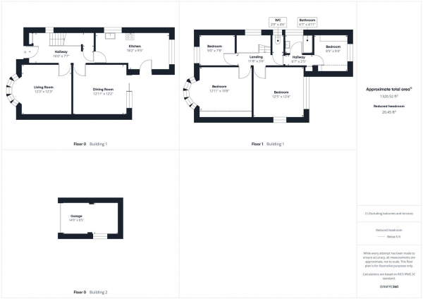 Floor Plan Image for 4 Bedroom Semi-Detached House for Sale in Pinn Way, Ruislip