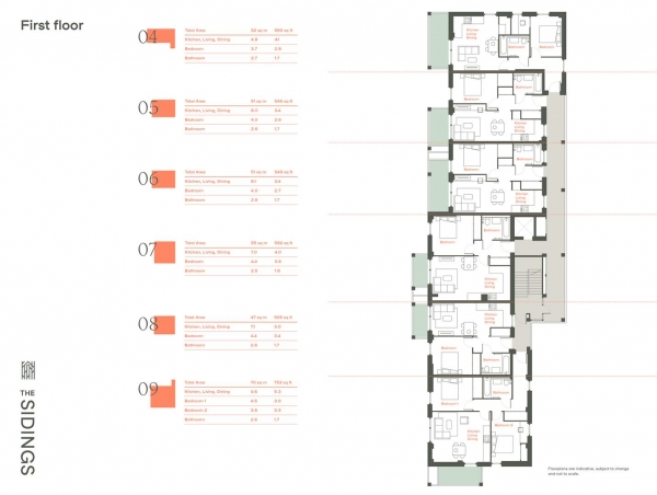 Floor Plan Image for 2 Bedroom Flat for Sale in The Sidings,East Churchfield Road, London