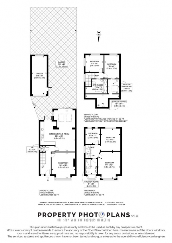 Floor Plan Image for 5 Bedroom Detached House for Sale in Acacia Road, London