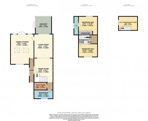 Floor Plan Image for 3 Bedroom Semi-Detached House for Sale in Ripley Avenue, Cheadle Hulme