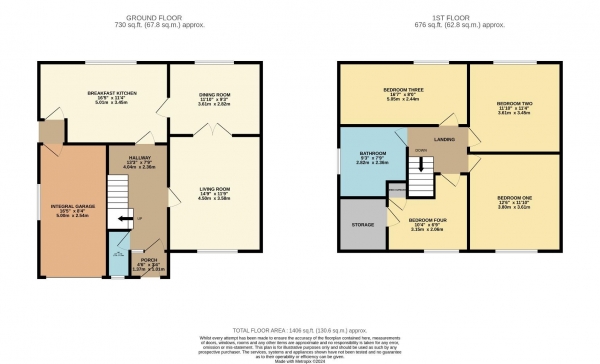 Floor Plan Image for 4 Bedroom Detached House for Sale in Summerlea, Cheadle Hulme