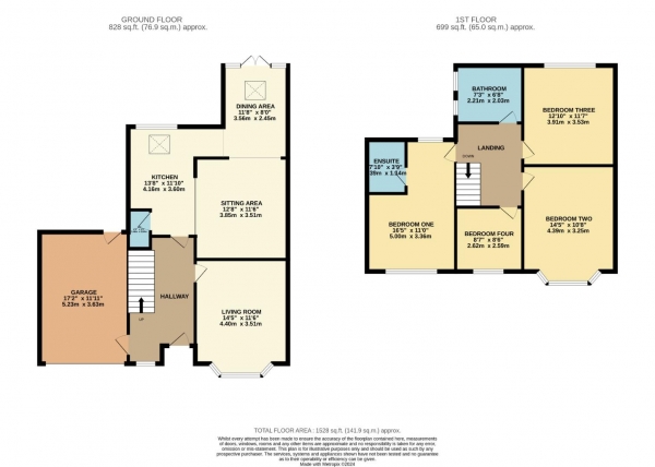 Floor Plan Image for 4 Bedroom Property for Sale in Cheadle Road, Cheadle Hulme