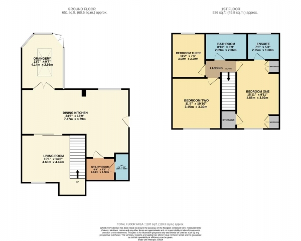 Floor Plan Image for 3 Bedroom Detached House for Sale in Pingate Lane, Cheadle Hulme