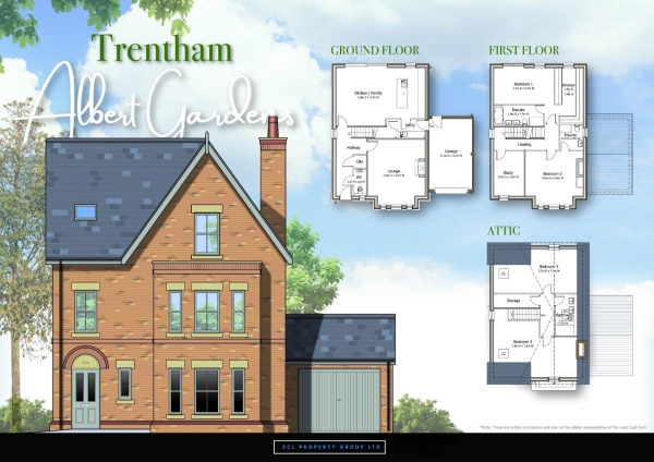 Floor Plan Image for 5 Bedroom Detached House for Sale in Albert Close, Cheadle Hulme