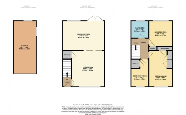 Floor Plan Image for 3 Bedroom Semi-Detached House for Sale in Bracadale Drive, Davenport