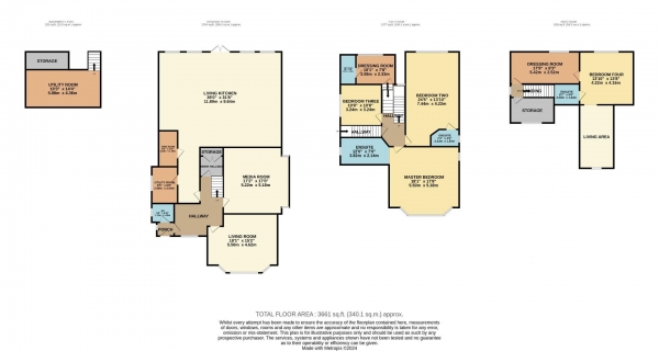 Floor Plan Image for 5 Bedroom Detached House for Sale in Lees Road, Bramhall