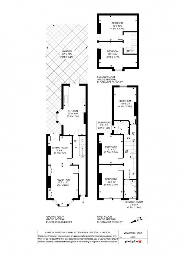 Floor Plan Image for 5 Bedroom Property for Sale in Wiverton Road, Sydenham