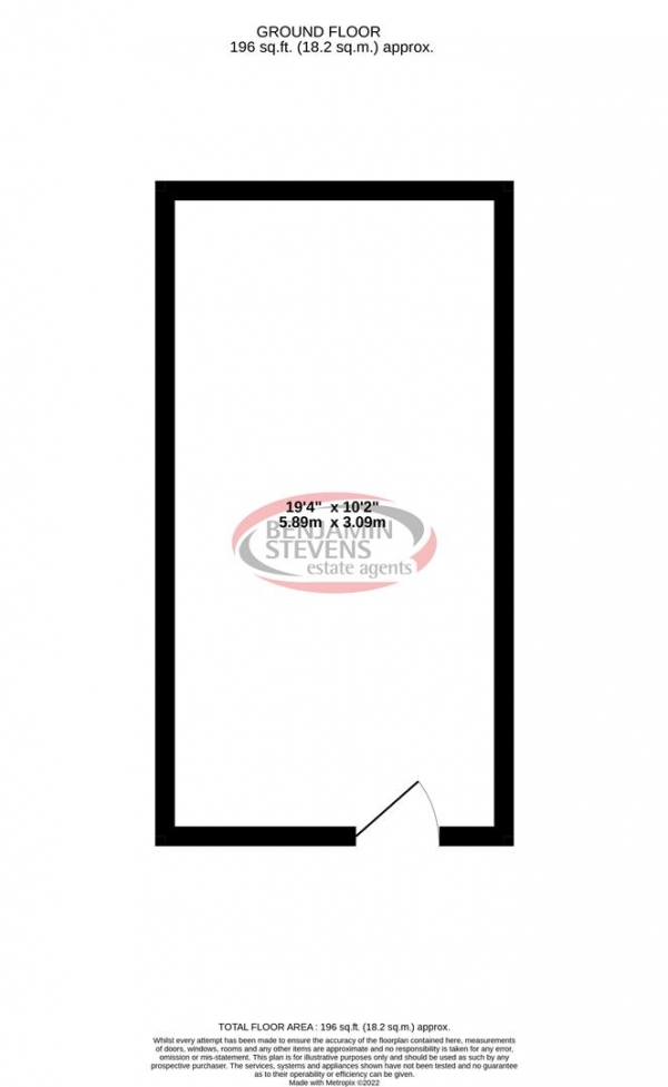 Floor Plan Image for Office to Rent in Bunns Lane, London