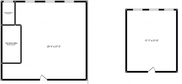 Floor Plan Image for Office to Rent in College Road, Harrow