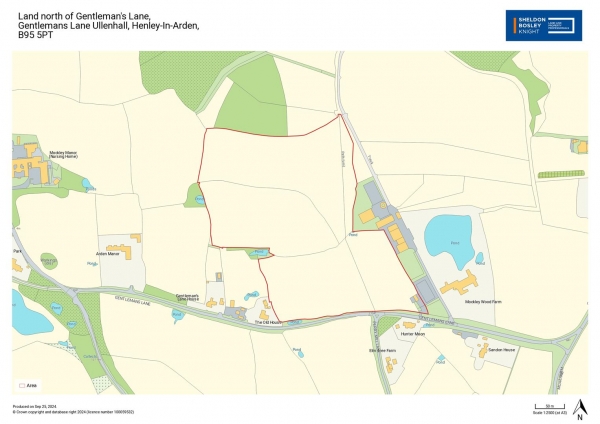 Floor Plan Image for Land for Sale in Land north of Gentleman's Lane, Gentlemans Lane Ullenhall, B95 5PT