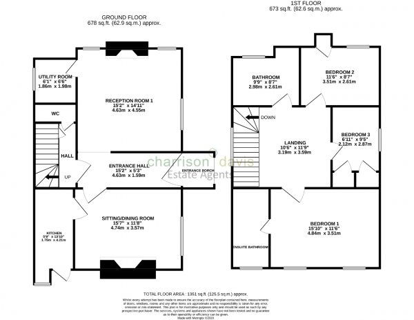 Floor Plan Image for 3 Bedroom Detached House for Sale in Bath Road, Longford, West Drayton, UB7 0EN