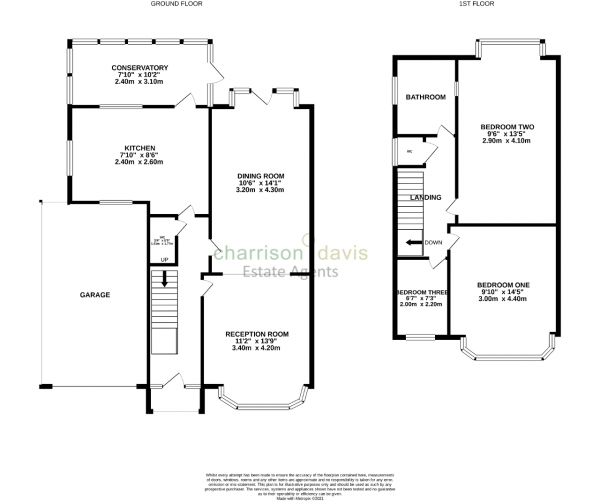 Floor Plan Image for 3 Bedroom Semi-Detached House for Sale in Nield Road, Hayes, Middlesex, UB3 1SH