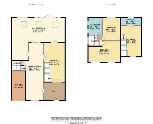 Floor Plan for 4 Bedroom Detached House for Sale in Greenodd Avenue, Liverpool, L12, 0HF - Fixed Price &pound340,000