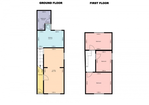 Floor Plan Image for 3 Bedroom Terraced House for Sale in Wykeham Street, Liverpool