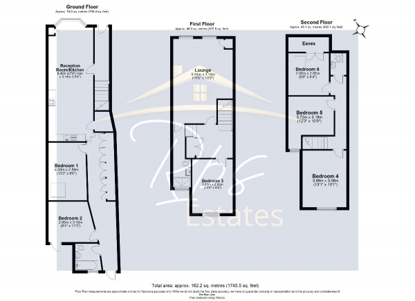 Floor Plan Image for 7 Bedroom Semi-Detached House for Sale in Vicarage Farm Road, Hounslow, TW3