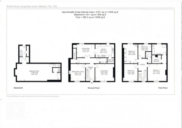 Floor Plan Image for 4 Bedroom Semi-Detached House for Sale in Long Road, Paignton, Devon