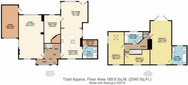 Floor Plan Image for 4 Bedroom Detached House for Sale in Kiveton Lane, Todwick, Sheffield, South Yorkshire