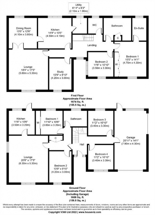 Floor Plan Image for 6 Bedroom Detached House for Sale in Red Fort Park, Carrickfergus, County Antrim