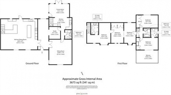 Floor Plan Image for 5 Bedroom Detached House for Sale in Long Green, Cressing, Braintree, Essex