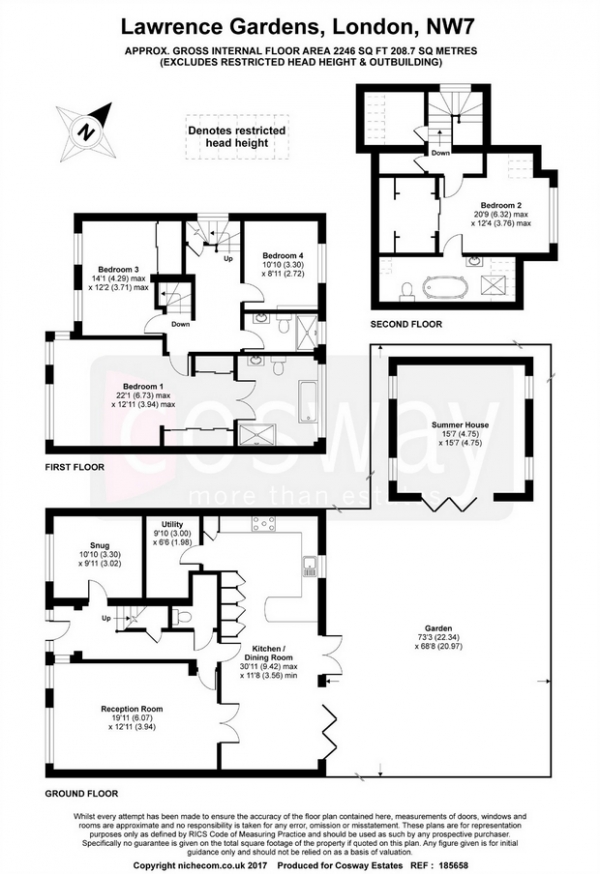 4 Bedroom Semi Detached House For Sale In Lawrence Gardens