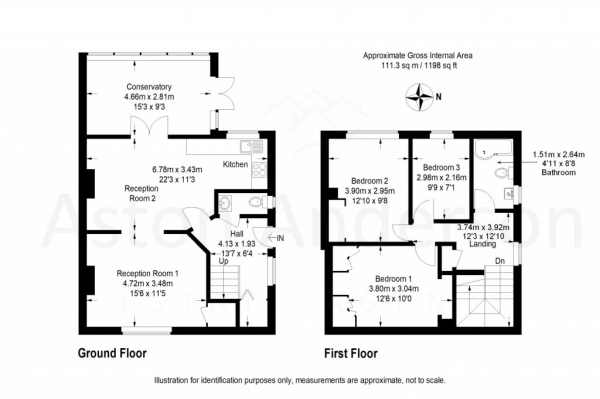 Floor Plan Image for 3 Bedroom Semi-Detached House for Sale in St. Georges Crescent St. Georges Crescent,  Gravesend, DA12