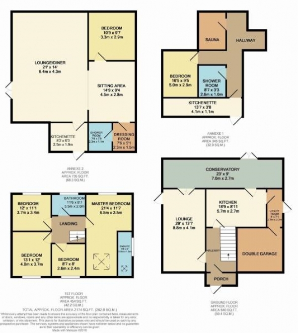 Floor Plan Image for 6 Bedroom Detached House for Sale in Vale Coppice, Horwich BL6