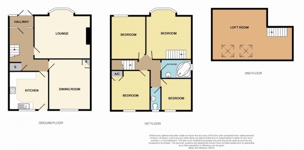 Floor Plan Image for 4 Bedroom Semi-Detached House for Sale in Ducie Avenue, Heaton, BL1