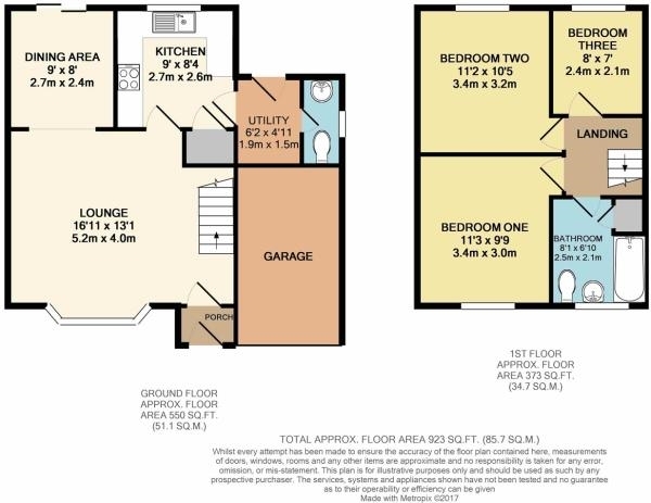 Floor Plan Image for 3 Bedroom Detached House for Sale in Cringle Close, Ferncrest, BL3