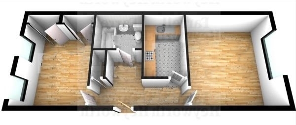 Floor Plan Image for 1 Bedroom Apartment for Sale in Kirkhill Grange, Westhoughton, BL5