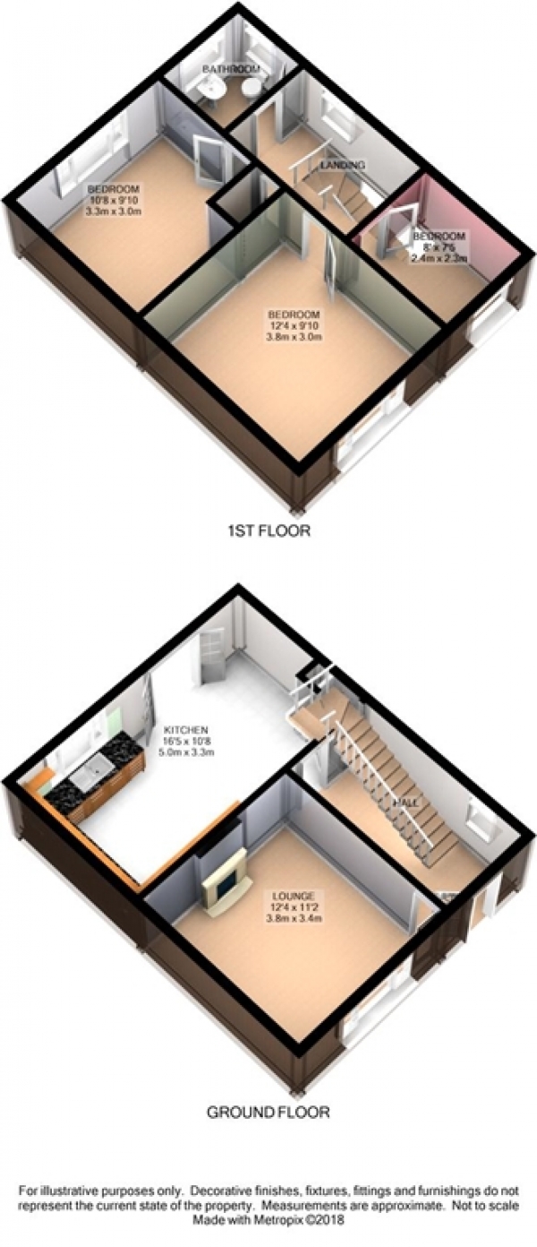 Floor Plan Image for 3 Bedroom Semi-Detached House for Sale in Ansdell Road, Horwich, BL6