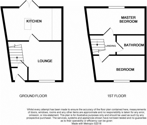 Floor Plan Image for 2 Bedroom Terraced House for Sale in Thomas Street, Westhoughton, BL5