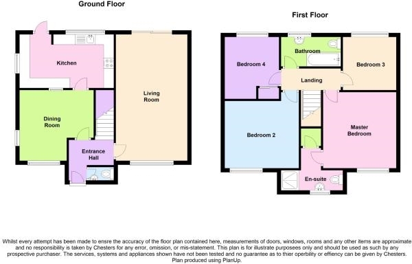 Floor Plan Image for 4 Bedroom Detached House for Sale in Stonegate Fold, Adlington, PR6