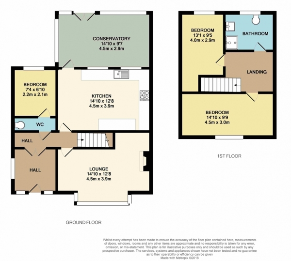 Floor Plan Image for 3 Bedroom Semi-Detached House for Sale in France Street, Westhoughton, Bolton, BL5