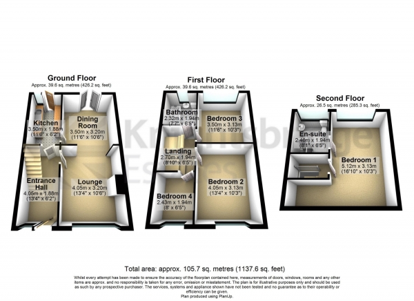 Floor Plan Image for 4 Bedroom Property for Sale in Albany Road, Chadwell Heath, RM6