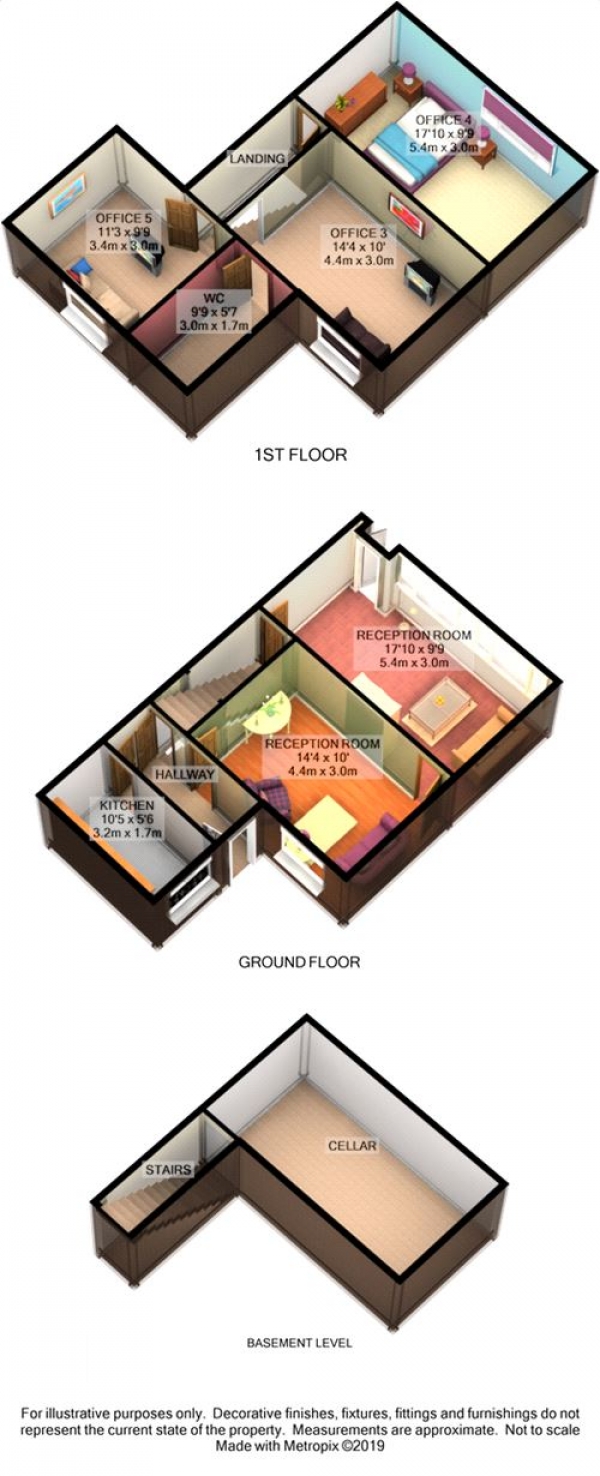 Floor Plan Image for Commercial Property for Sale in Shaw Heath, Shaw Heath, Stockport, Cheshire