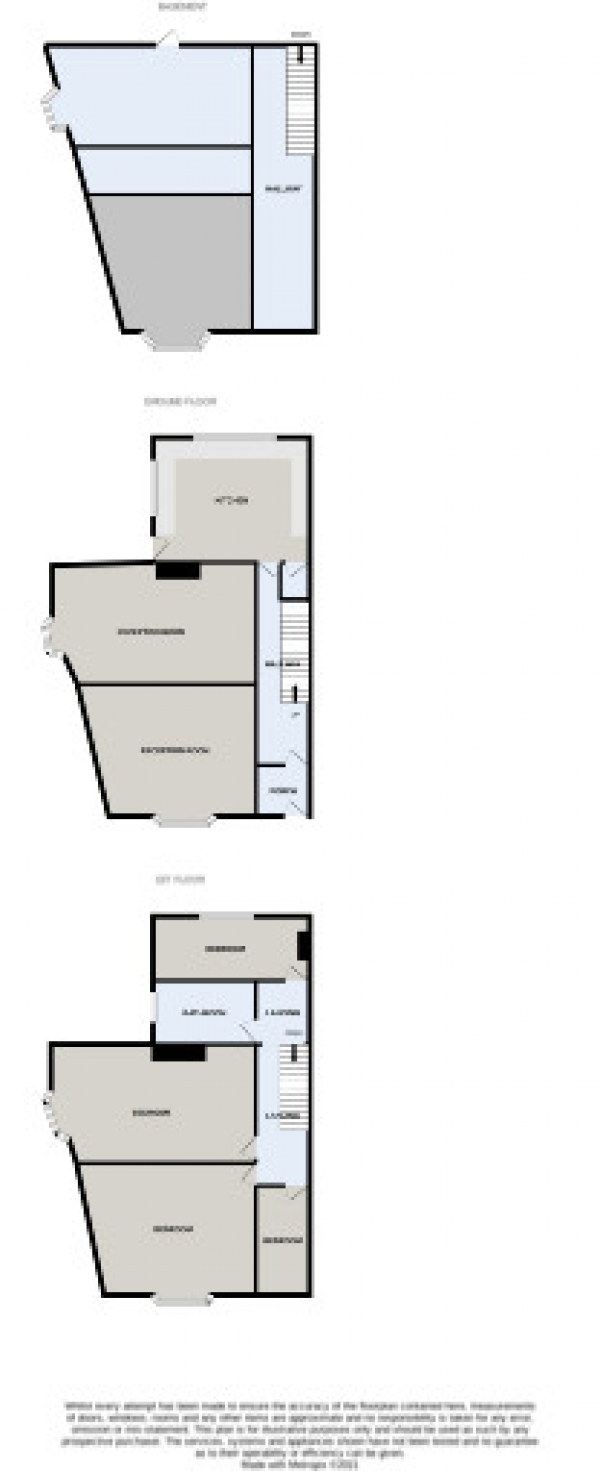 Floor Plan Image for 4 Bedroom Semi-Detached House for Sale in Bramhall Lane, Davenport, Stockport, Cheshire