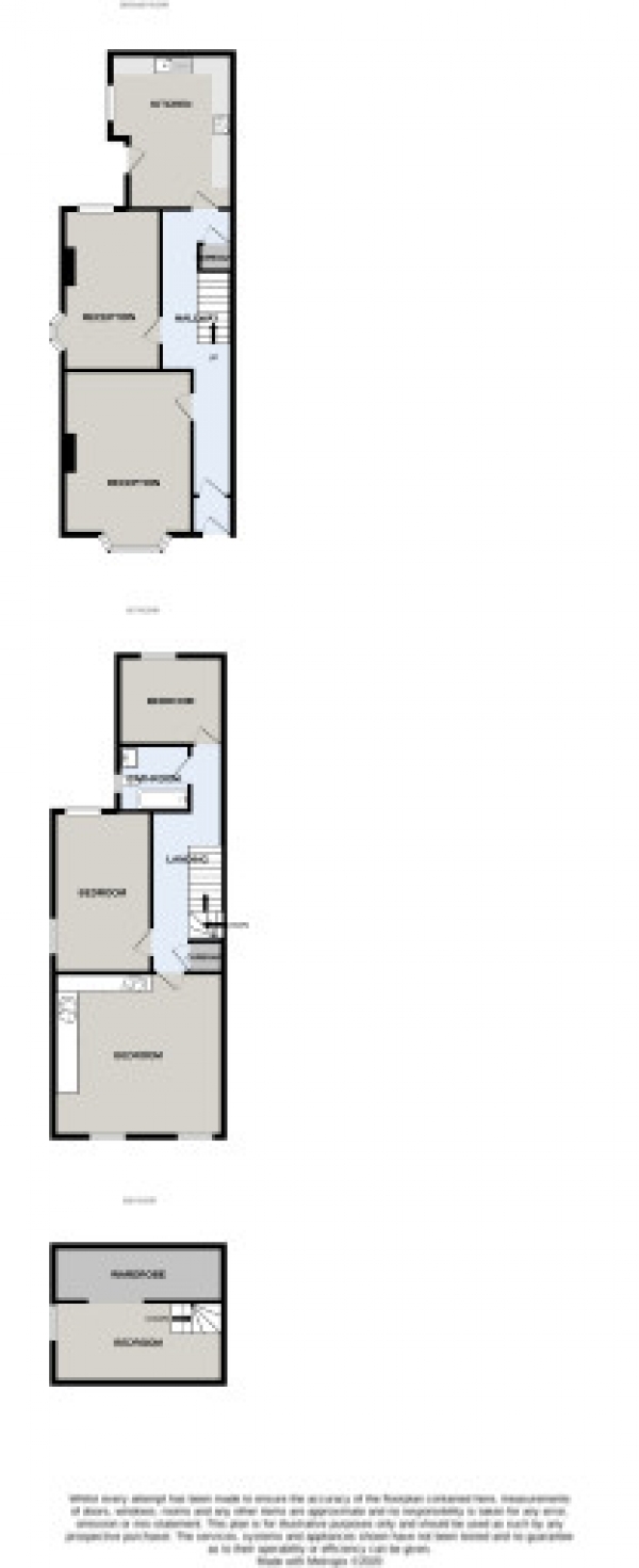 Floor Plan Image for 4 Bedroom Semi-Detached House for Sale in Buxton Road, Heaviley, Stockport, Cheshire