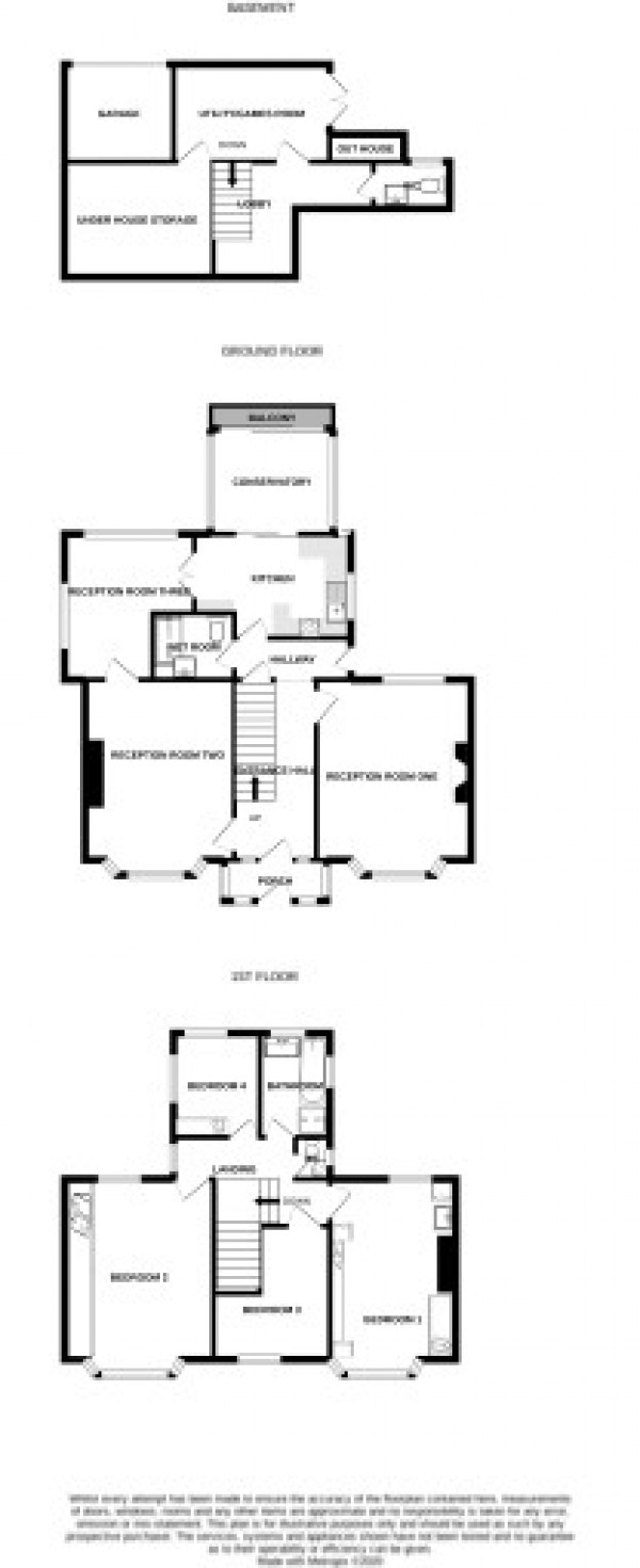 Floor Plan Image for 4 Bedroom Detached House for Sale in Arkwright Road, Marple, Stockport, Cheshire