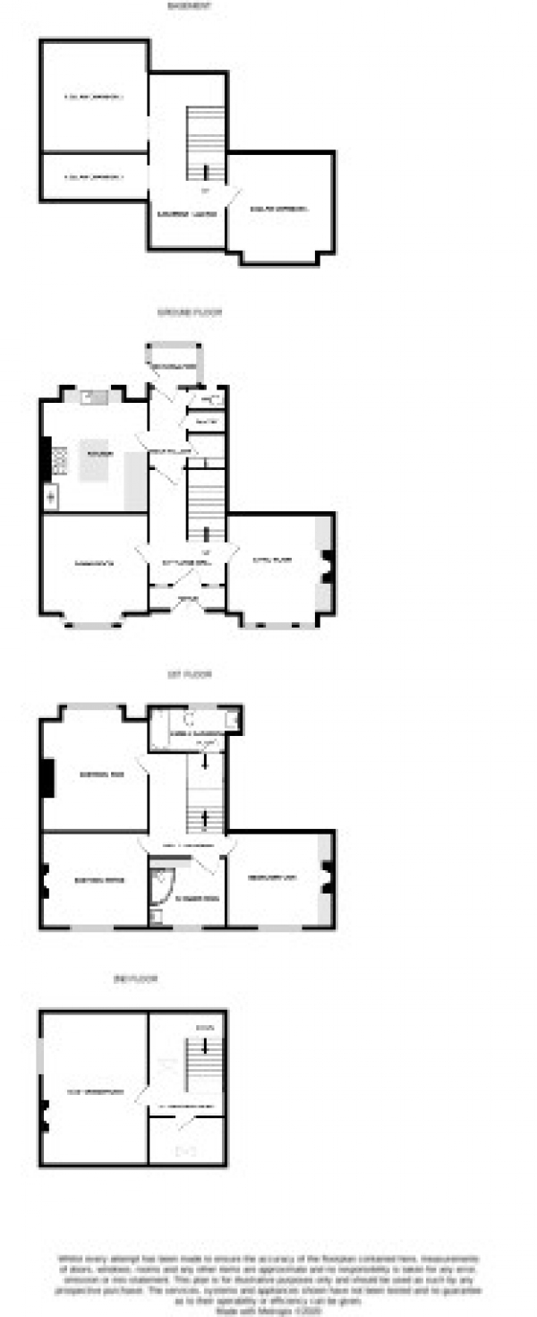 Floor Plan Image for 4 Bedroom Semi-Detached House for Sale in Woodbine Crescent, Stockport, Cheshire