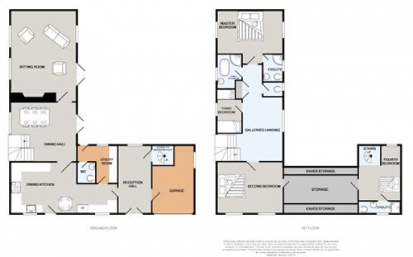 Floor Plan Image for 4 Bedroom Semi-Detached House for Sale in Pumptree Mews, Macclesfield, Cheshire