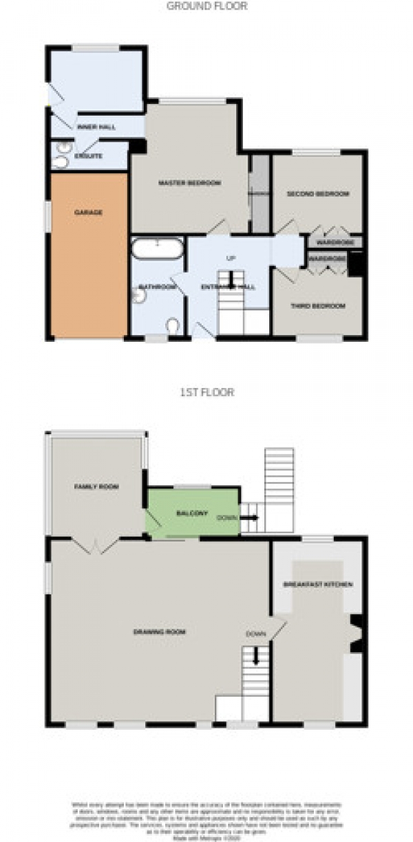 Floor Plan Image for 3 Bedroom Semi-Detached House for Sale in Moss Lane, Bollington, Macclesfield, Cheshire