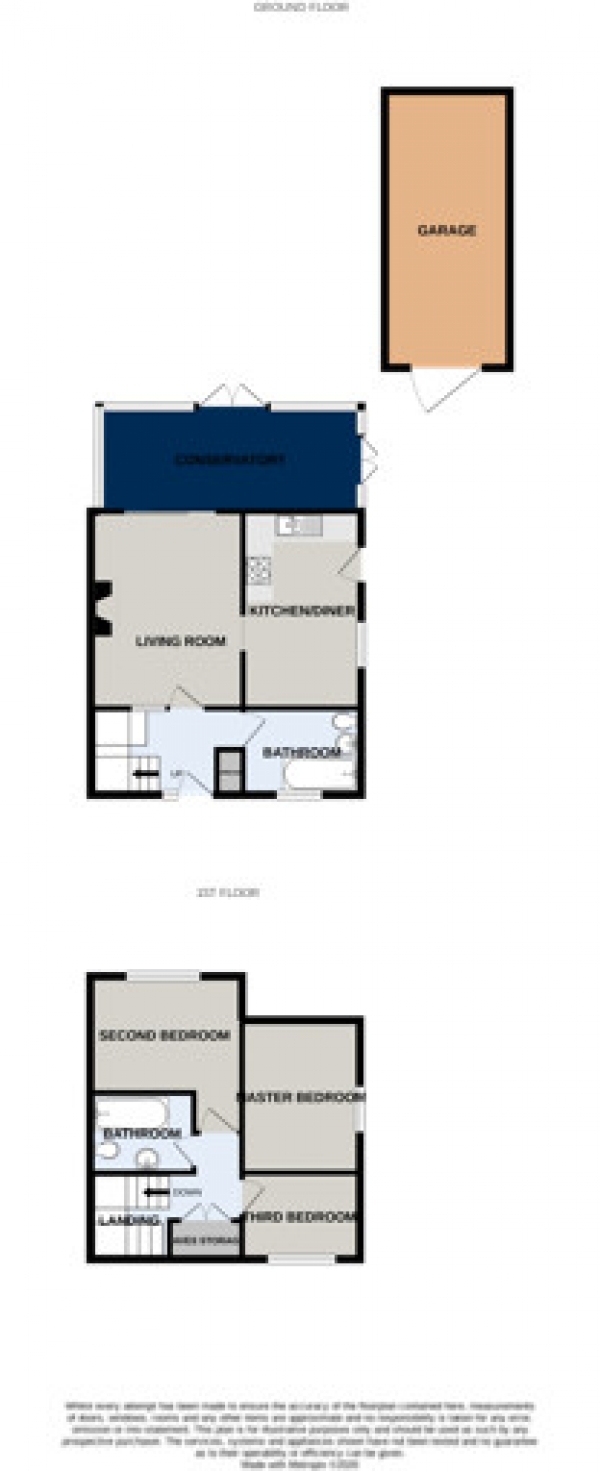 Floor Plan Image for 3 Bedroom Semi-Detached House for Sale in Cedarway, Bollington, Macclesfield, Cheshire