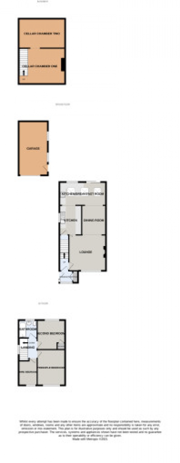 Floor Plan Image for 3 Bedroom Semi-Detached House for Sale in Brocklehurst Way, Tytherington, Macclesfield, Cheshire