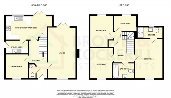 Floor Plan Image for 4 Bedroom Detached House for Sale in Columbia Street, Houlton, RUGBY, Warwickshire