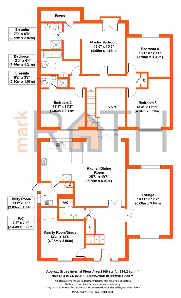 Floor Plan Image for 4 Bedroom Detached House for Sale in Arthur Road, WOKINGHAM, Berkshire